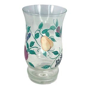 Orchard Medley by Princess House Vintage Set of 2 Drinking Glasses NWT